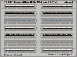 Ammunition Belts US Cal.0.50 1:72