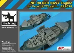 NH 90 NFH Navy engine for Revell 1:72