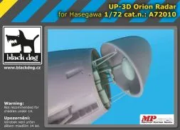 UP-3 D Orion radar 1:72
