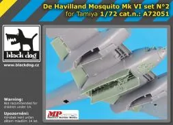 De Havilland Mosquito Mk VI set Nr.2 1:72