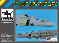 T-4 Trainer engine & electronic 1:72