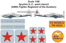 Il-2 mask (448 FR) for Zvezda 1:48