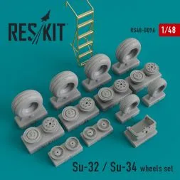 Su-34 wheels set 1:48