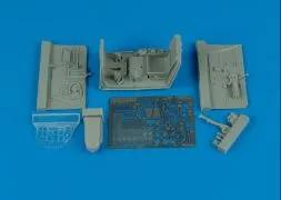 Bf 109K cockpit set für Hasegawa 1:32