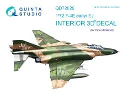 F-4E early/F-4EJ Interior for FineMolds 1:72