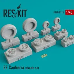 EE Canberra wheels set 1:48