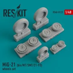 MiG-21 (bis/MT/SMT/21-93) wheels set 1:48