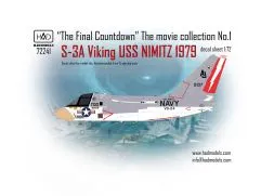 S-3A Viking - The Final Countdown 1:72