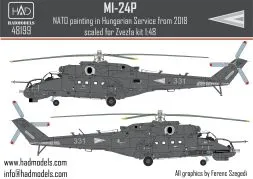 Mil Mi-24P in Hungarian servis (2018) 1:48