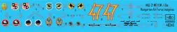 MiG-21 MF/ Bis/UM Hungarian Air Force insignias 1:48