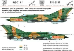MiG-21MF HUNAF 9309 Dongó Squadron 1:48
