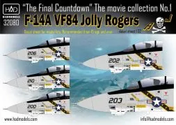 F-14A Jolly Rogers - The final countdown 1:32