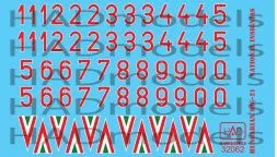 MiG-21/23 Hungarian national insignias 1990-98 1:32