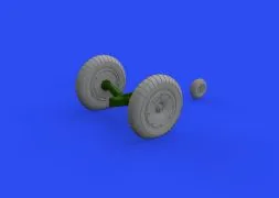 Me 163B wheels 1:48
