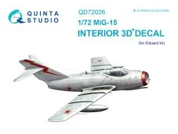 MiG-15 interior for Eduard 1:72