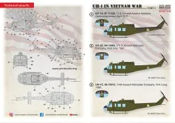 UH-1 in Vietnam War Part.1 1:48