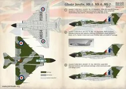 Gloster Javelin Mk.5,6,7 Part.4 1:72