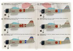 A6M2 Zero-Sen Aces Part.1 1:72