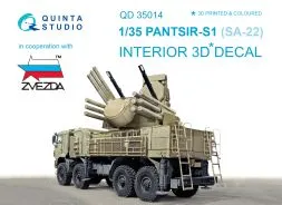 Pantsir-S1  (SA-22 Greyhound) detail set 1:35