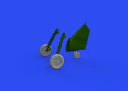 Bf 109G-4 wheels 1:48