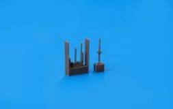 P-38F/ G gun barrels for Tamiya 1:48