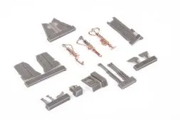 F-4B undercarriage legs BRONZE 1:48