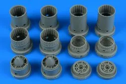 F-4B Phantom II exhaust nozzles for Tamiya 1:48