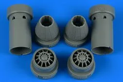 F/A-18E/F Super Hornet exhaust nozzles - closed 1:48