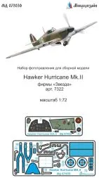 Hurricane Mk.II P.E. set for Zvezda 1:72