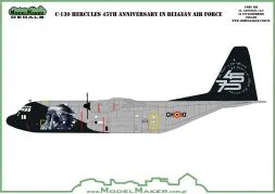 C-130 Hercules 45th Anniversary in Belgian AF 1:72