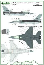 F-16 Netherlands Insignias & stencils 1:48