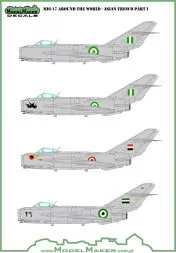MiG-17 Around The World - Asian Fresco P.1 1:48
