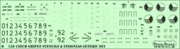 JAS 39 Gripen Czech Stencils & Insignias 1:48