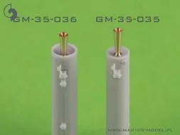 Polish light tank 7TP - twin turret - MG wz.30 & signal horn 1:35