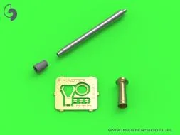 Polish light tank 7TP single turret 37mm gun barrel & signal horn 1:35