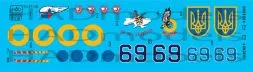 Su-27UB Ukrain painting "69" 1:32