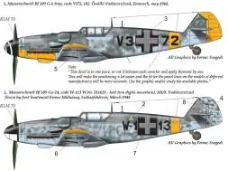 Bf 109G-6/14 (V3+72 ; W1+13) 1:32