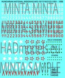 Hungarian National insignias 1:144
