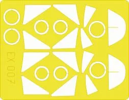 MiG-29 Fulcrum mask for Academy 1:48