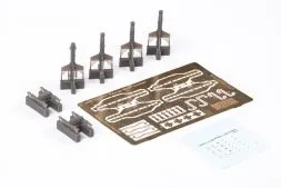 Falanga 9M17P missiles for Mi-24 1:48