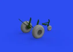 B-17 wheels block tread 1:48