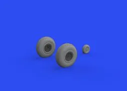 B-17 wheels block tread 1:48