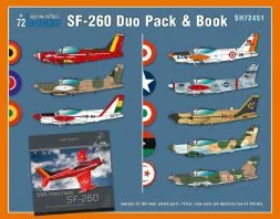 SIAI-Marchetti SF-260 Duo Pack & Book 1:72