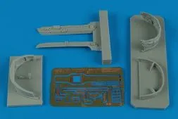 MiG-23 Flogger canopy frame with blind 1:32