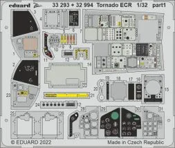 Tornado ECR interior for Italeri 1:32
