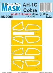 AH-1G Cobra Inside/Outside mask 1:32