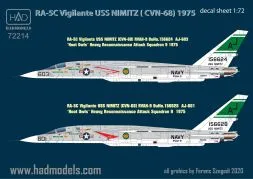 RA-5C Vigilante ”USS NIMITZ” Part 1 1:72