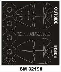 Whirlwind Mk.I mask for Special Hobby 1:32