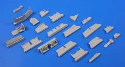 He 162A-2 detail set for Tamiya 1:48