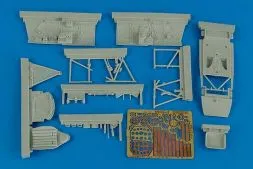 MiG-3 cockpit set 1:32